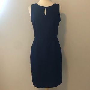 by Smith Navy Blue Sleeveless Dress